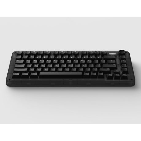Iqunix ZX75 Dark Side Wireless Mechanical Keyboard (black, US layout (QWERTY), Cherry MX Red, 75%, RGB LEDs, hot-swappable, double-shot PBT, 2.4GHz | Bluetooth 5.1 | USB-C)