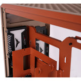 Thermaltake tr100 gravel sand mini tower case (light brown | 2x USB-A | 1x USB-C)