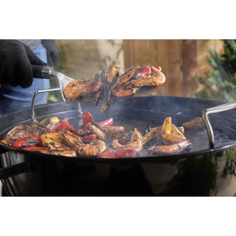 Weber full-size plancha - for 57 cm charcoal barbecues (black)