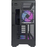 Montech King 45 Pro Midi Tower Case (Black | 2x USB-A | 1x USB-C | RGB | Window)
