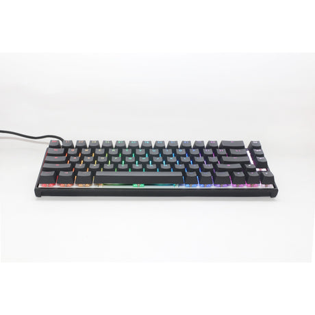 Ducky Mecha Pro SF, Keyboard (Black, US Layout, Cherry MX Speed Silver, RGB LEDs, 65%, PBT Double-Shot)