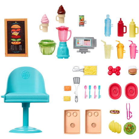 Barbie Fresh 'n' Fun Food Truck Doll Accessories