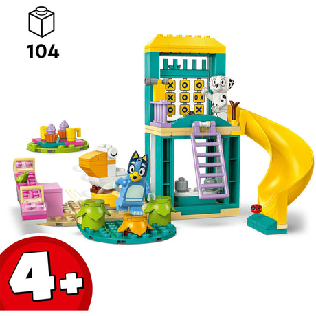 Lego ® bluey: bluey and chloé in the playground building set - 11201