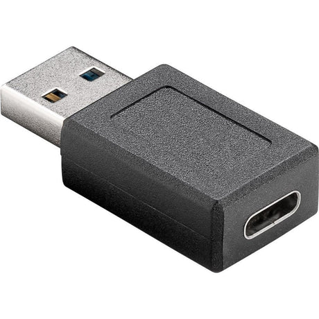 Goobay USB-A 3.0 superspeed > USB-C adapter (črn)