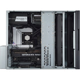 Silverstone rm52 server behuizing (zwart | 2x usb-a | 1x usb-c)