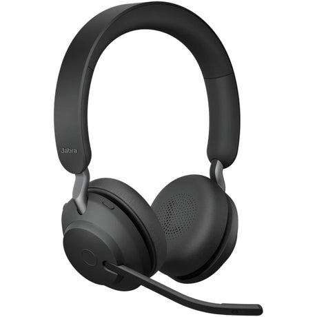 Jabra Evolve2 65, MS Stereo On-Ear Headset (Black, Microsoft Teams, Bluetooth)