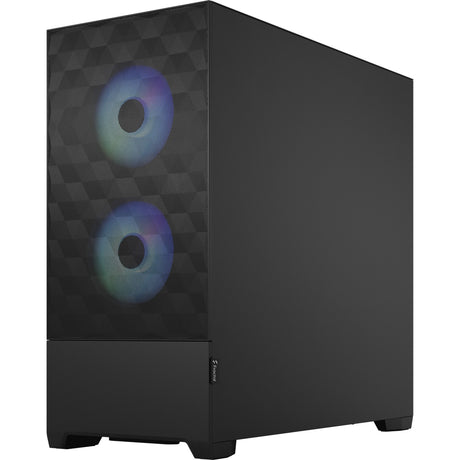 Fractal Design Pop Air RGB Mid-Tower Case (Black | 2x USB-A | RGB | Tempered Glass)