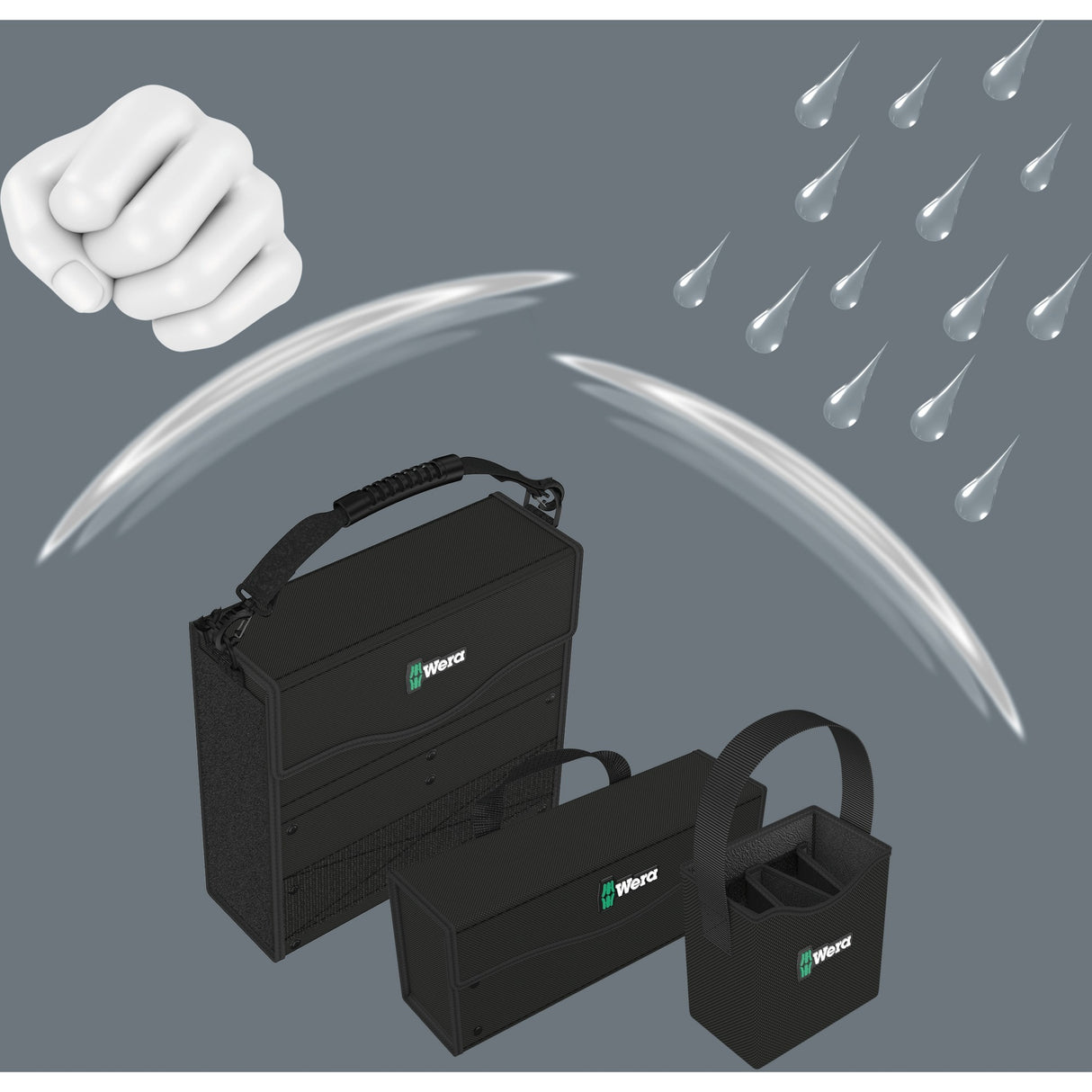 Wera 2go 2 bag (black)