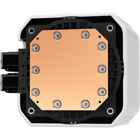 Refroidissement par eau Deepcool mystique 240 argb (blanc, connecteur de ventilateur PWM à 4 broches)