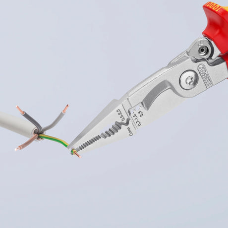 Knipex elektresch Installatioun Zangen 13 96 200 t (rout giel)