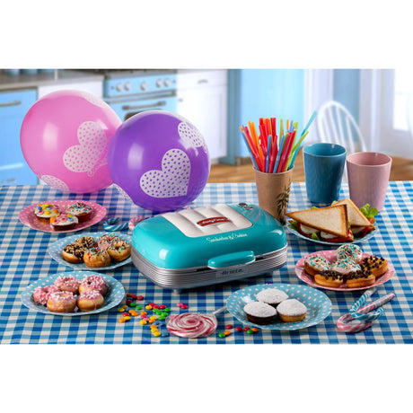 Ariete Party Time Toaster Cupcake Maker 1972 01 Sandwich Maker (light blue)