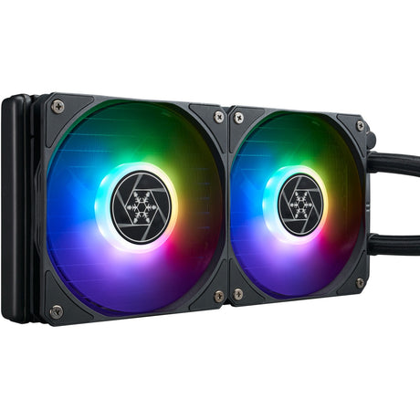 Silverstone vida 240 slim water cooling (black)
