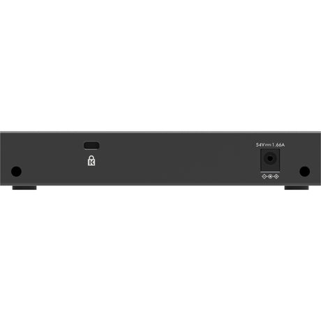 Netgear 5-portový gigabitový ethernetový poe+ prepínač bez správy (gs305pp) (čierny)