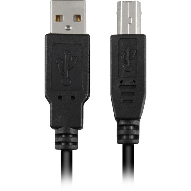 Sharkoon usb-a 2.0 > usb-b kabel (zwart, 2 meter)
