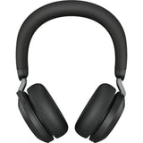 Jabra Evolve2 75 On-Ear Headset (Black, Link380c, Microsoft Teams)