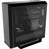 Vær stille! silent base 802 vindu midi tårnhus (svart | 2x USB-A | 1x USB-C | vindu)