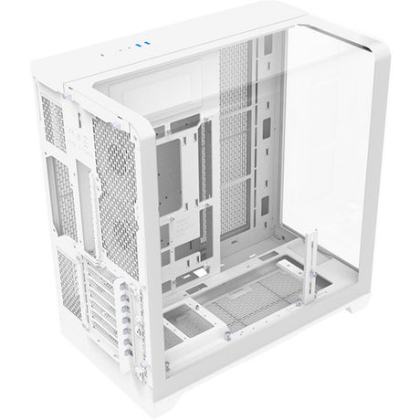 Thermaltake View 390 TG Snow Midi Tower Case (White | 2x USB-A | 1x USB-C | Tempered Glass)
