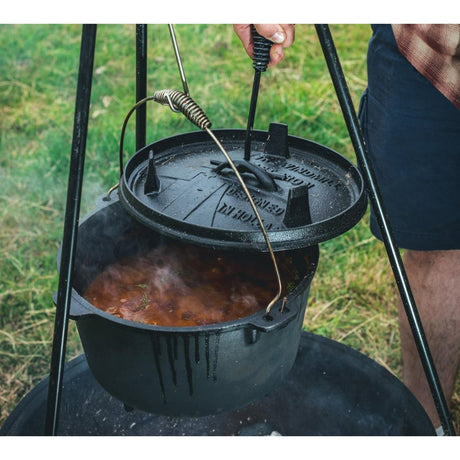 The Windmill Dutch Oven 9 qt cooking pan (black, ø 31.5 cm | 8.5 liters)