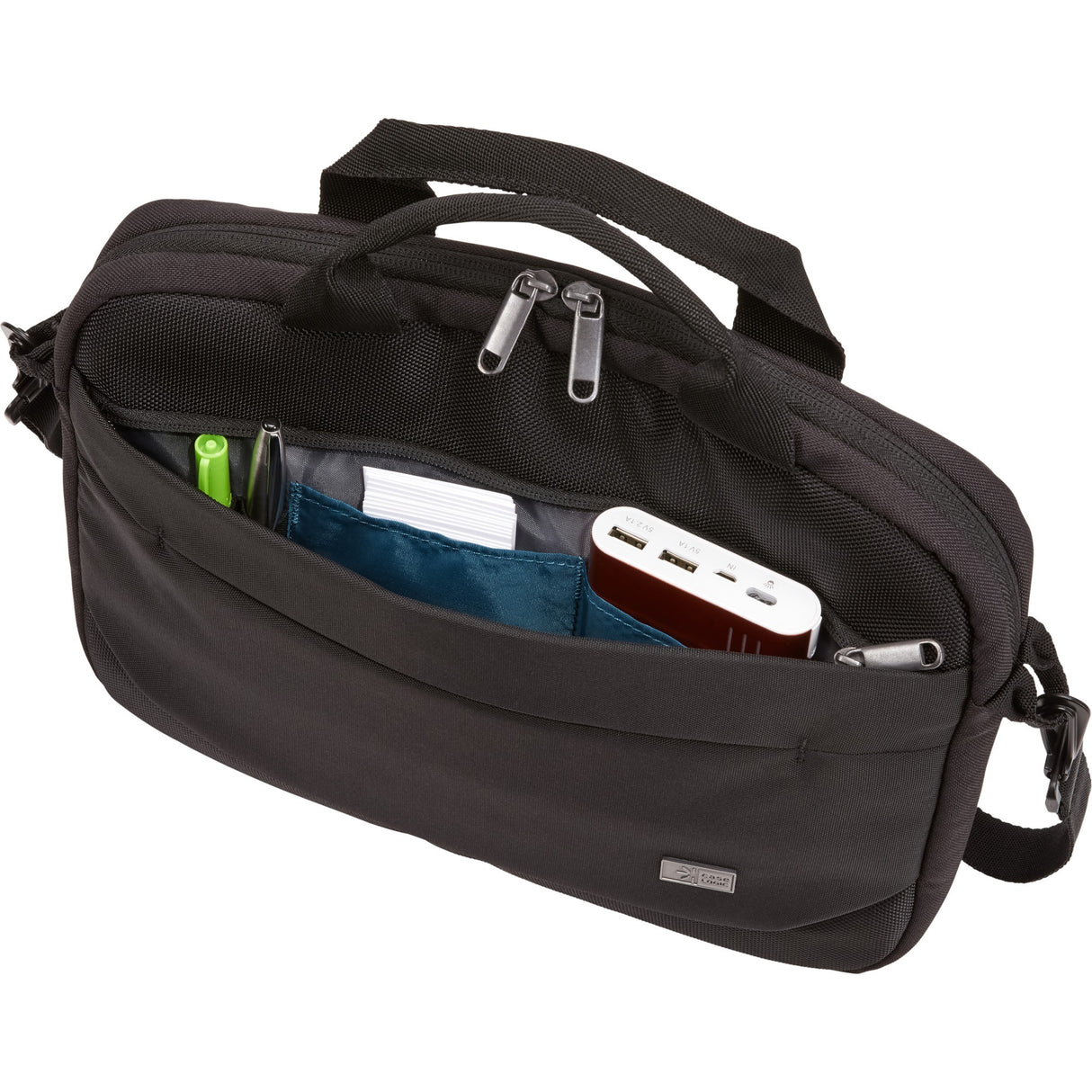 Case Logic Advantage 11.6 Attaché Notebook Bag Laptop Bag (svart)