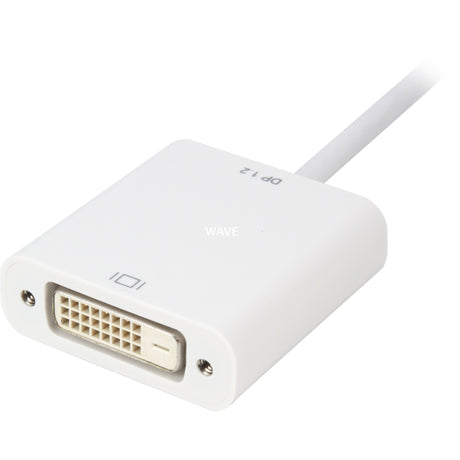 Kabel Sharkoon displayport 1.2 > dvi24+1 (bel, 0,15 metra)
