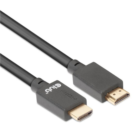 Club 3D ultra ardluais HDMI 2.1 cábla deimhnithe fireann-fireann (dubh, 5 méadar, 4K 120Hz, 8K 60Hz, 48Gbps)
