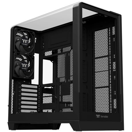 Thermaltake View 390 TG Midi Tower Case (Black | 2x USB-A | 1x USB-C | Tempered Glass)