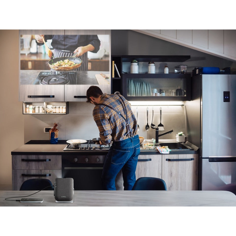 Viewsonic Smart LED Portable Projector with Harman Kardon Speakers (Black, HDMI, Audio, WiFi, Bluetooth)