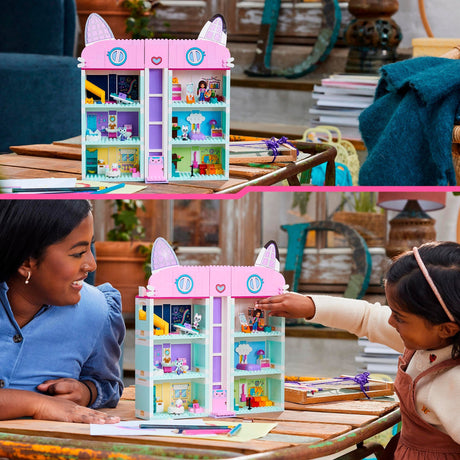 Lego gabby's dollhouse gabby's dollhouse toys toys with 4 minifigures and accessories for children 4+ - 10788