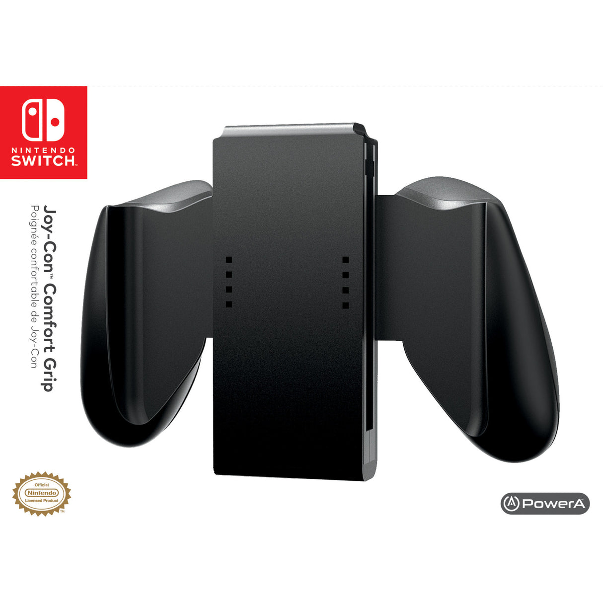 Powera switch joy-con grip montage noir (noir)