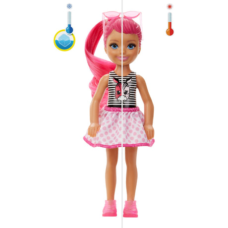Barbie farebné odhalenie - bábika chelsea (sortiment)