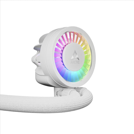 Arctic Liquid Freezer III Pro 420 A-RGB Water Cooling (White, 4-pin PWM Fan Connector)