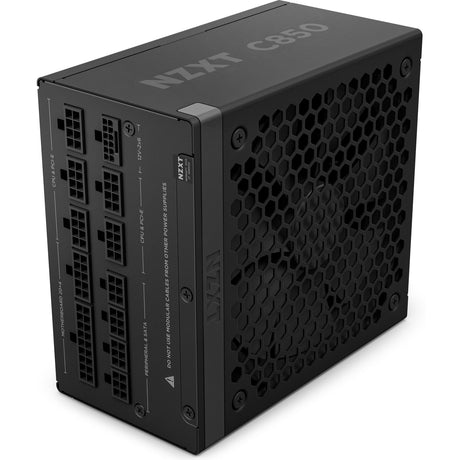 Nzxt c850 gold atx 3.1 moduláris 850 wattos tápegység (fekete, 1x 12v-2x6, 3x db)