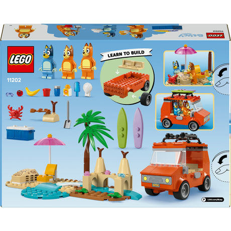Lego duplo 11202 bluey's car ride to the beach