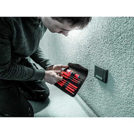 Wera Kraftform kompakt VDE Edelstahl 17 extra schlank 1 Werkzeugfinder | 17 Stück - 5006631001