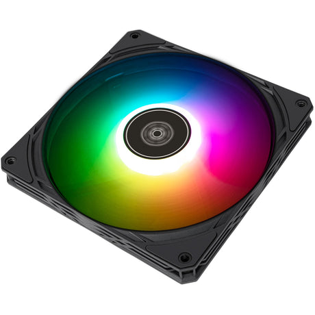 Silverstone air slimmer 140 argb case fan (black, 140 x 15 x 140 mm, pwm)
