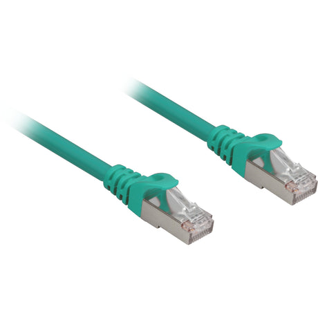 Sharkoon nettverkskabel SFTP, RJ-45 med Cat.6a (grønn, 1 meter, halogenfri)