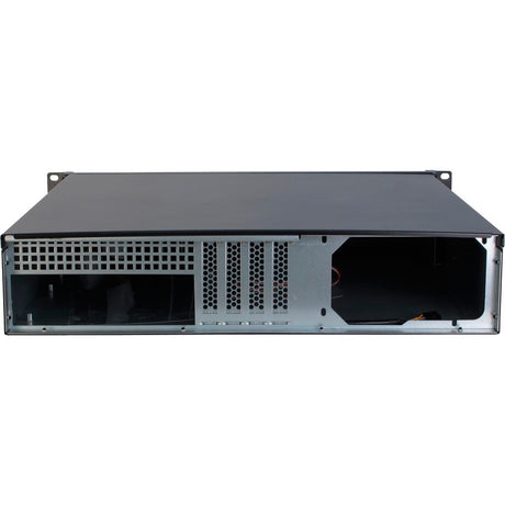 Inter-tech 2u-2098-sk rackmount chassis (black | 2x usb-a)