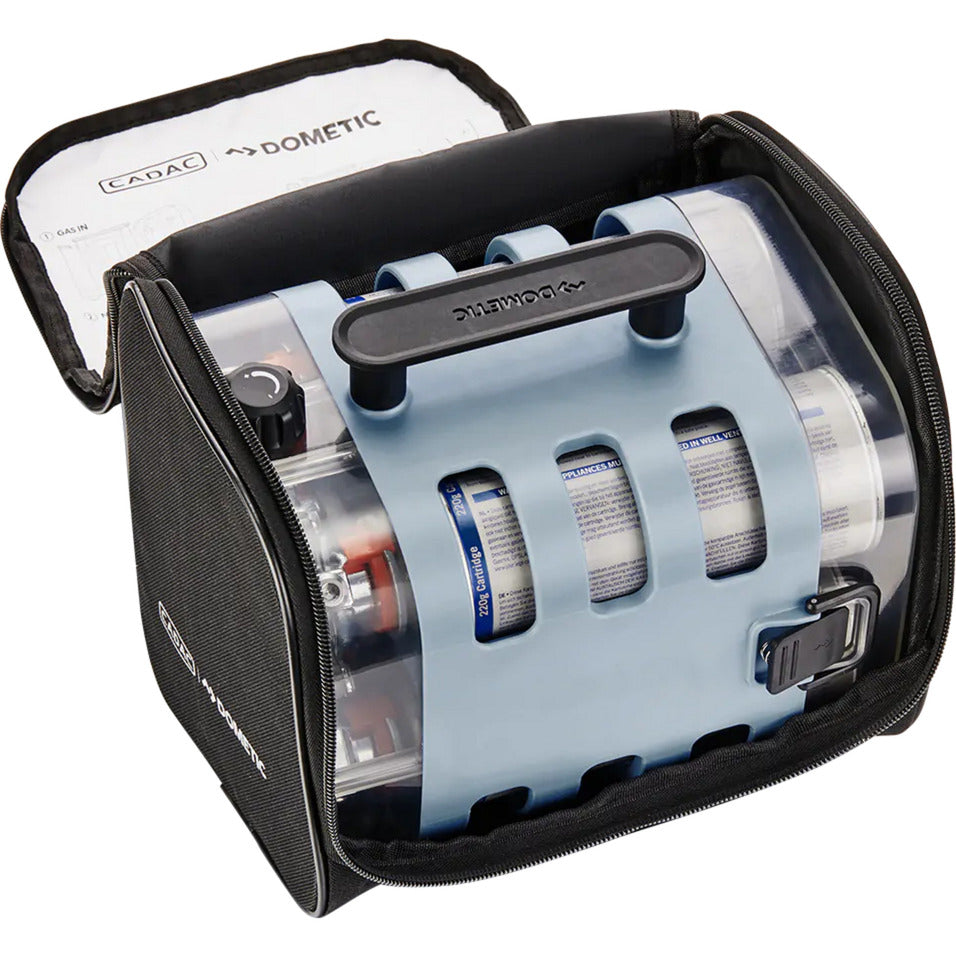 Cadac quad power pak houder (grijs transparant)