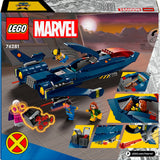 Stavebnica Lego marvel - x-men x-jet (76281)