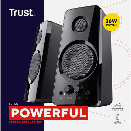 Trust Tytan 2.0 speaker set PC speaker (black)