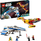 Lego Star Wars - New Republic E-Wing vs. Shin Hati's Starfighter Building Toy (75364)