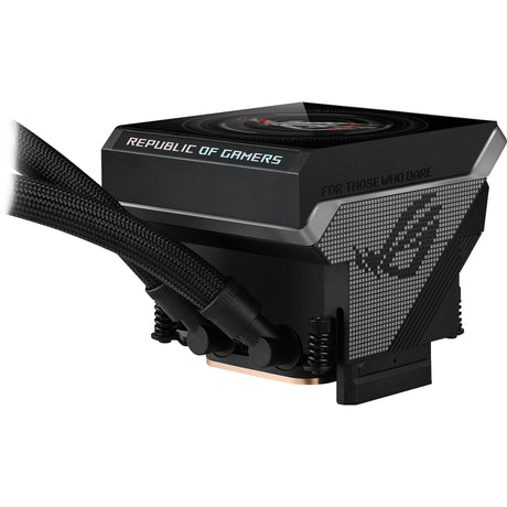 Asus rog strix lc iv 360 argb lcd waterkoeling (zwart)