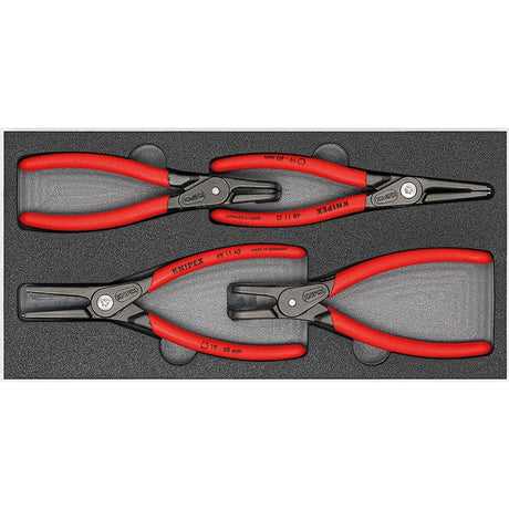 Sada kleští Knipex SRZ II 00 20 01 Sada kleští V09 (červená černá, 4dílná)
