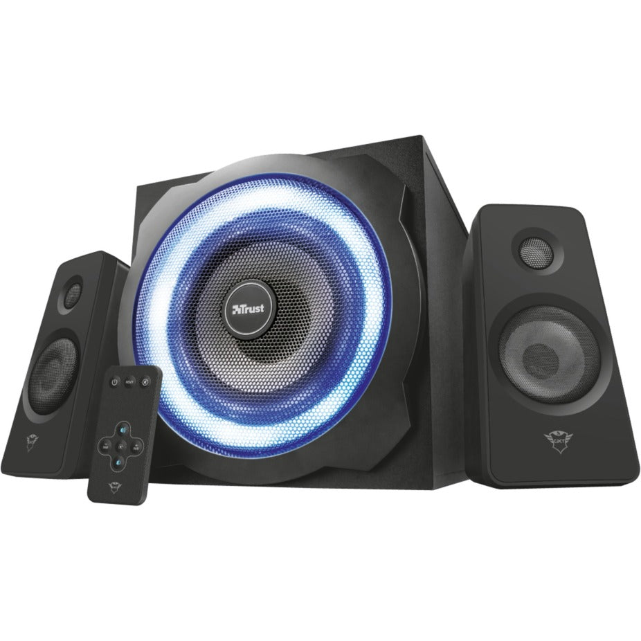 Trust GXT 629 Tytan RGB Illuminated 2.1 høyttalersett PC-høyttaler (svart)
