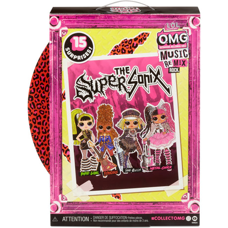 Mga entertainment l.o.l. surprise! omg remix rock - ferocious and bass guitar pop