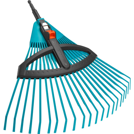 Râteau à feuilles réglable en plastique Gardena combisystem (turquoise, 3099-20)