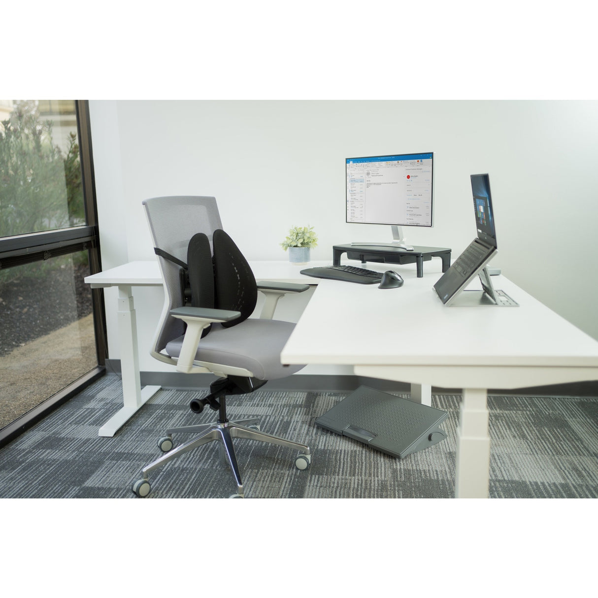 Kensington smartfit easy risergo 14 standaard (grijs)