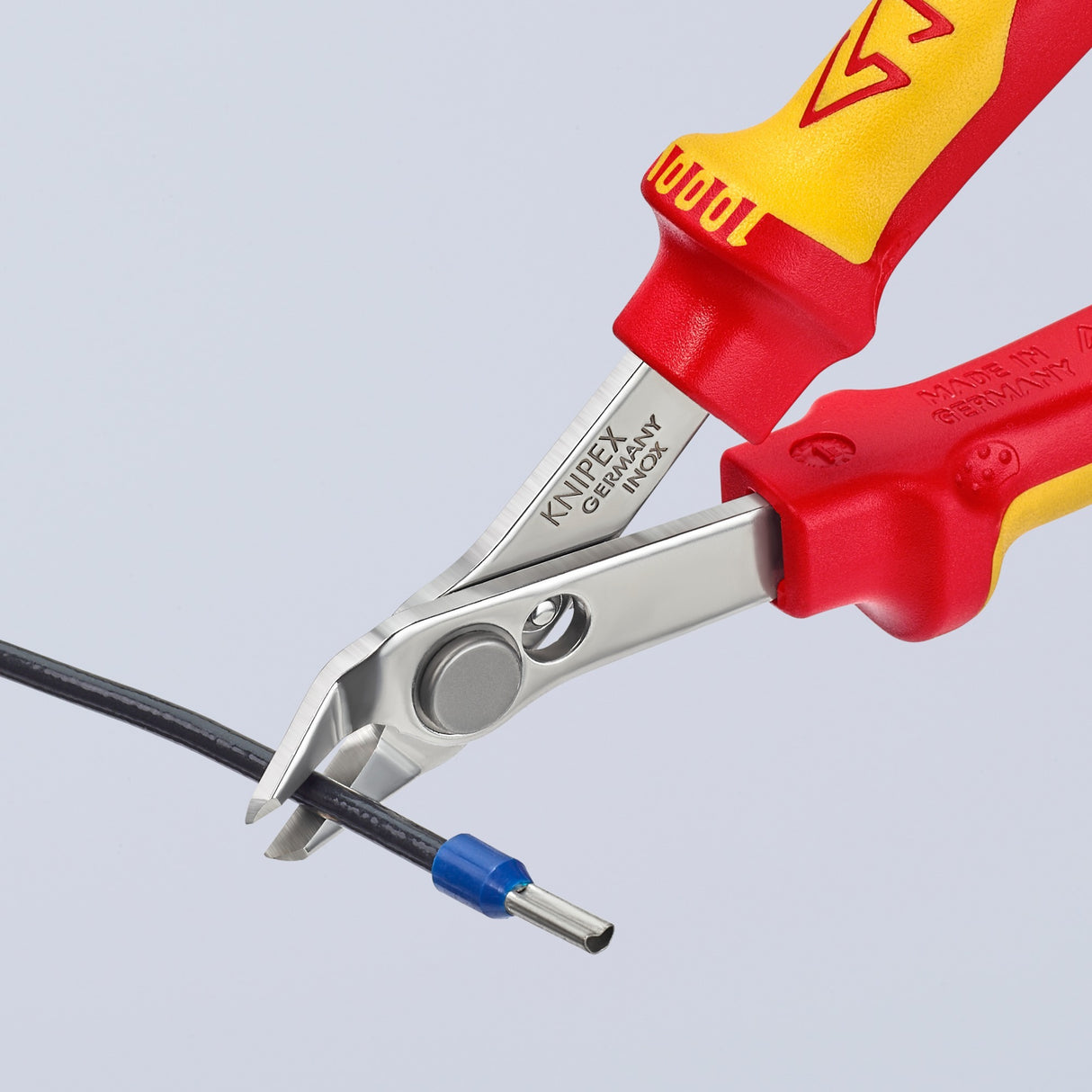 Knipex electronic super Knips® VDE 78 06 125 electronics pliers (red yellow)
