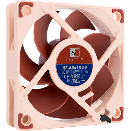 Noctua nf-a6x15 5v dekselvifte (60 x 60 x 15 mm)