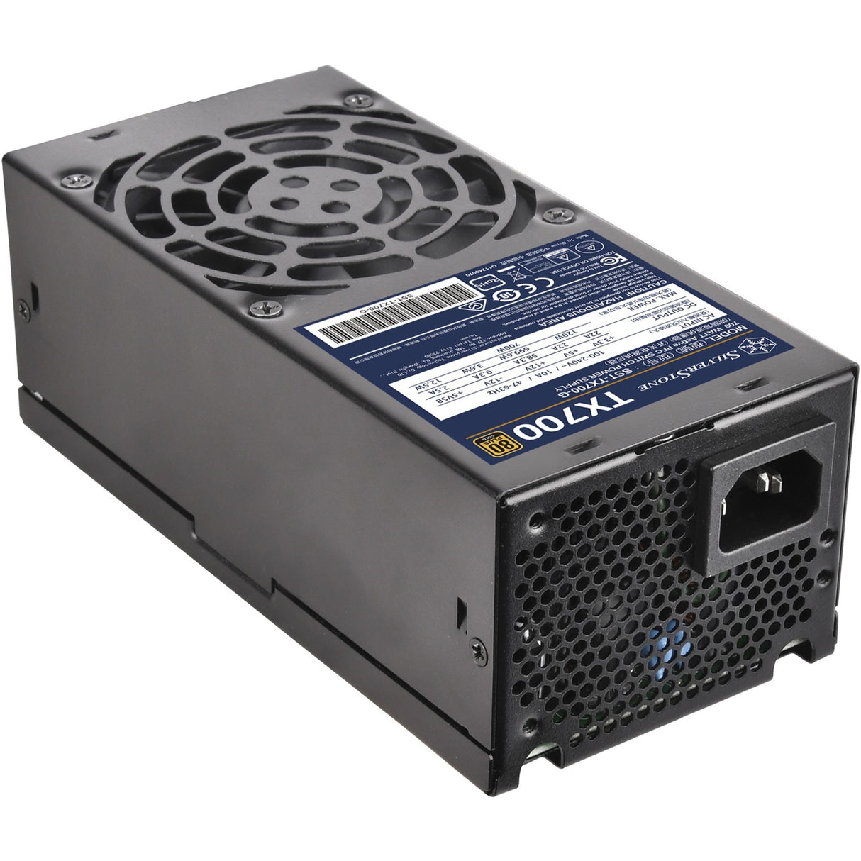 Silverstone SST-TX700-G 700 Watt PSU (black, 4x PCIe)